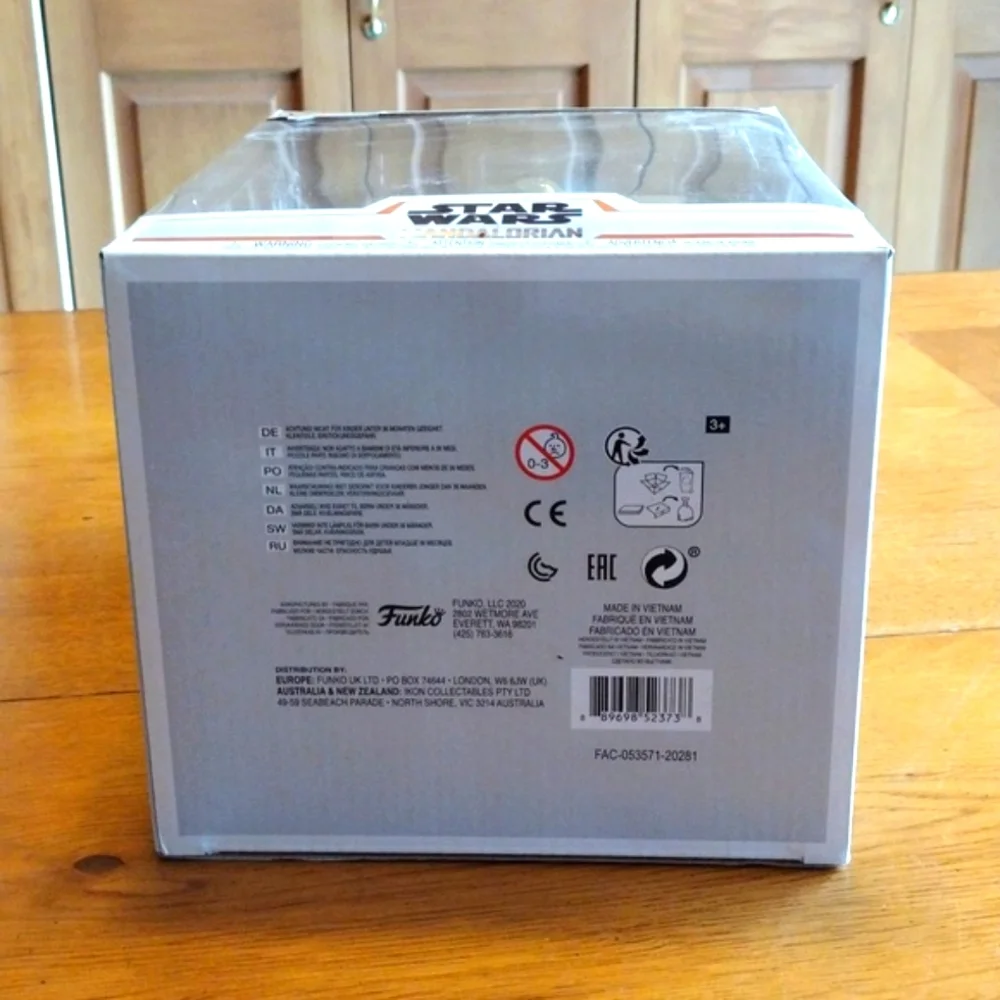 8" Funko Pop THE MANDALORIAN & THE CHILD ON BANTHA #416 Star Wars Bobble Head - Picture 7 of 7